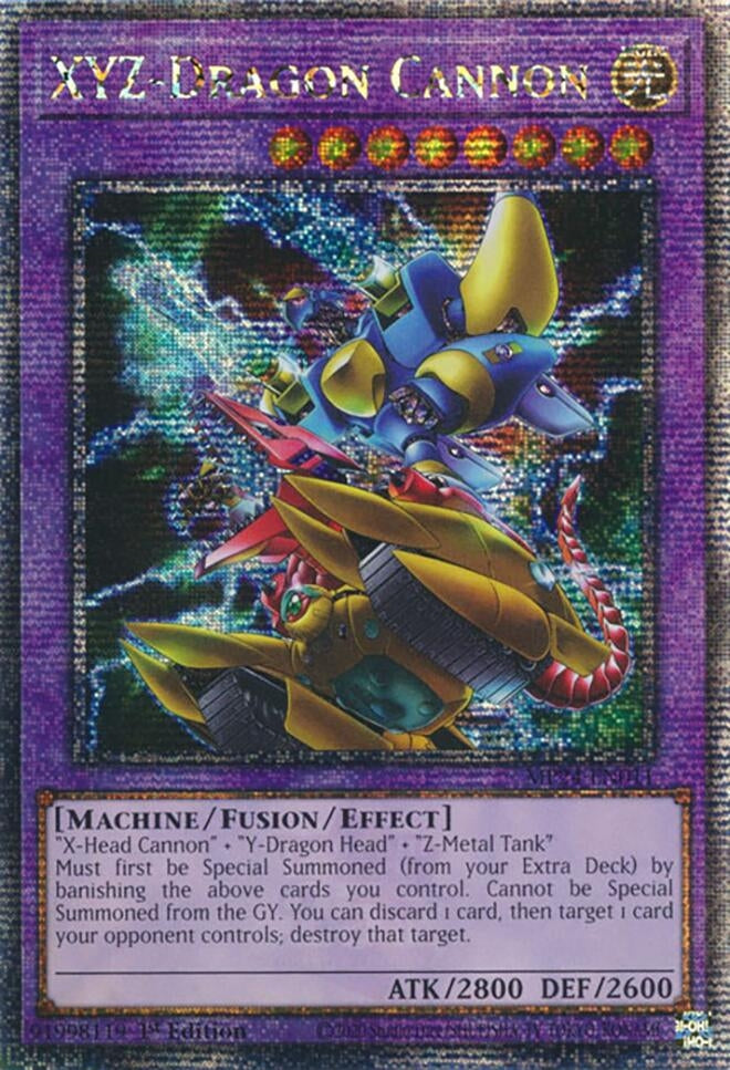 XYZ Dragon Cannon Alternate Art (MP24-EN011)