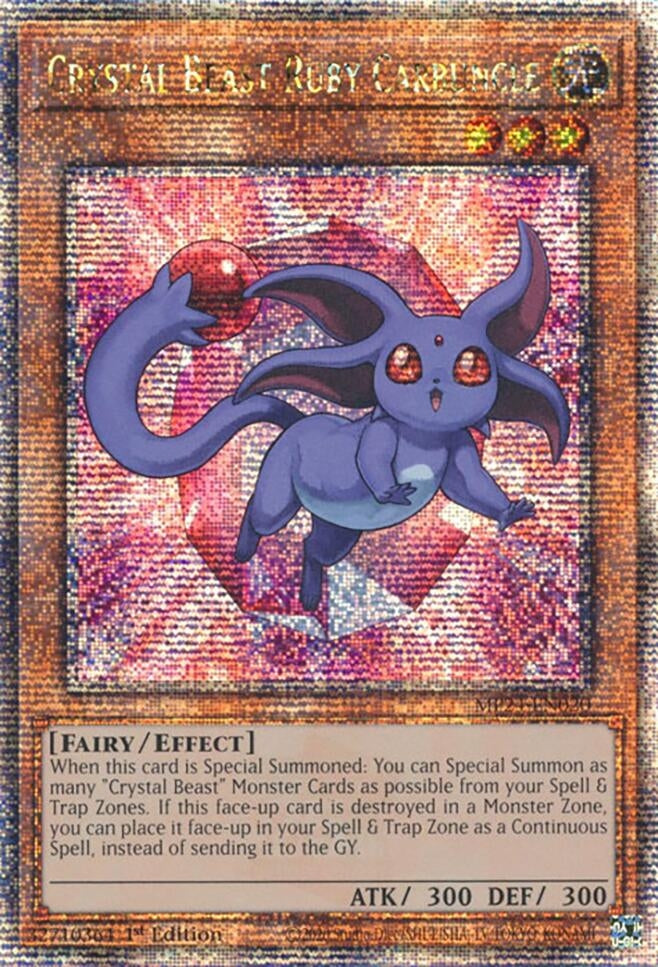Crystal Beast Ruby Carbuncle (MP24-EN020)