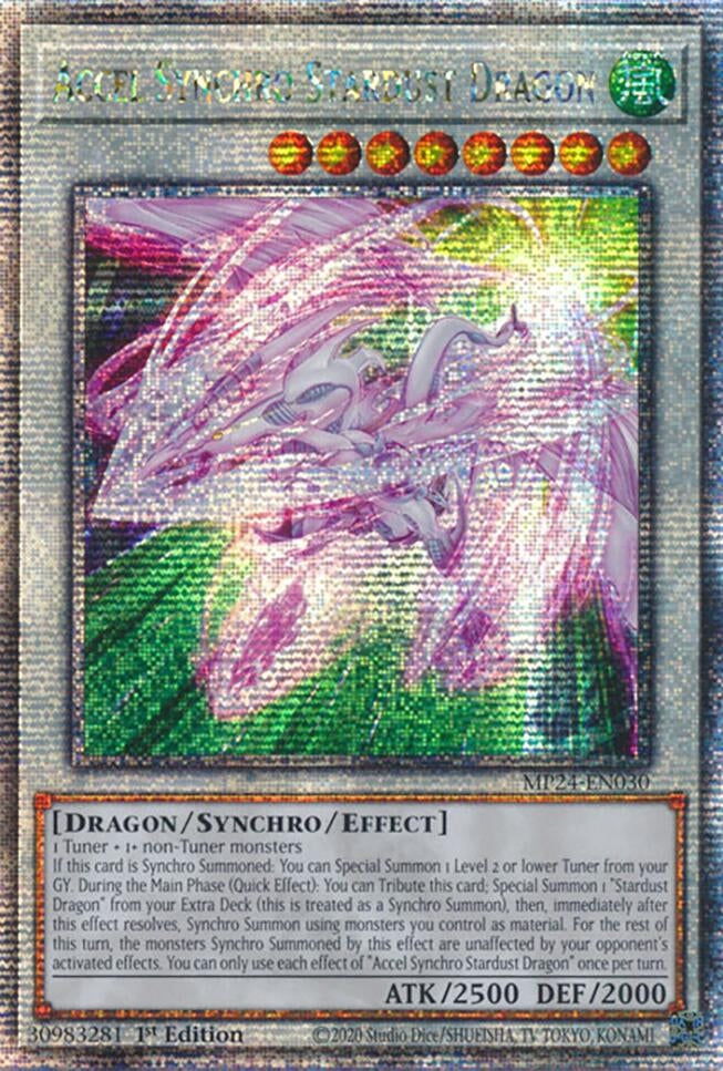 Accel Synchro Stardust Dragon (MP24-EN030)