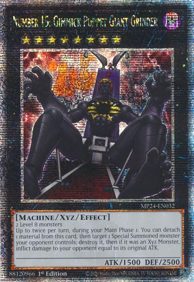 Number 15 Gimmick Puppet Giant Grinder (MP24-EN032)