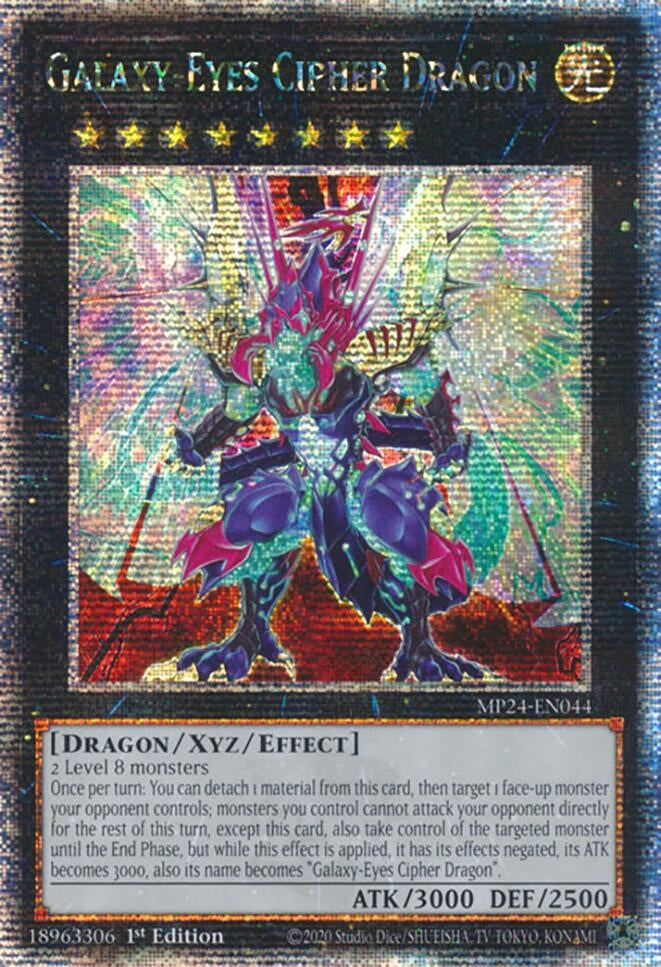 Galaxy Eyes Cipher Dragon (MP24-EN044)
