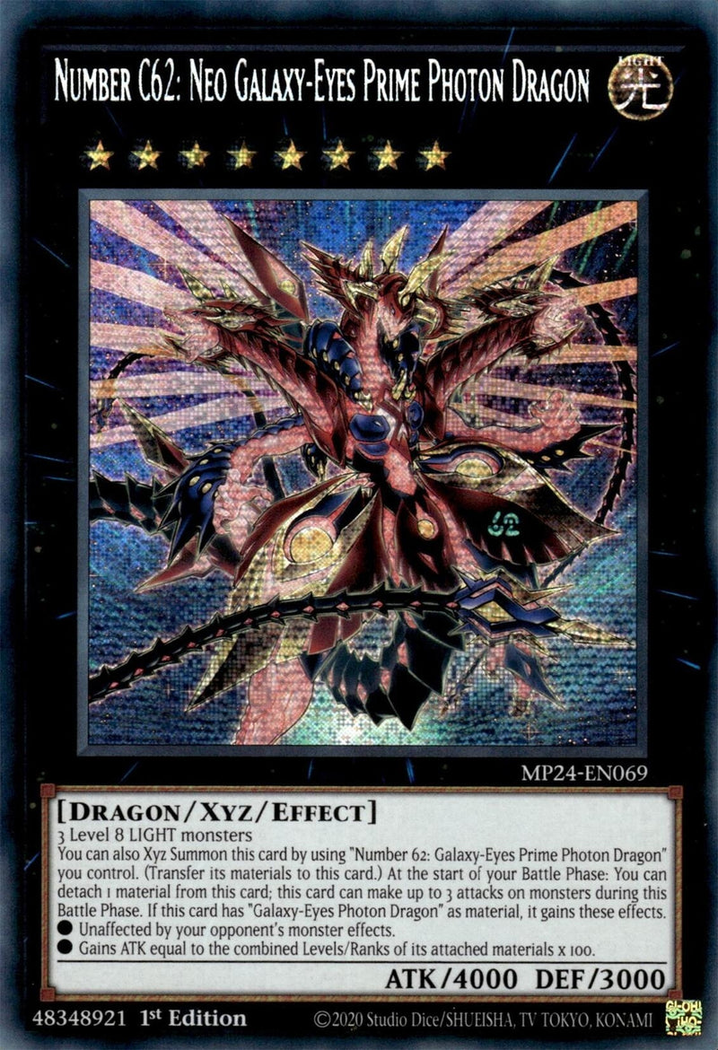 Number C62 Neo Galaxy Eyes Prime Photon Dragon (MP24-EN069)