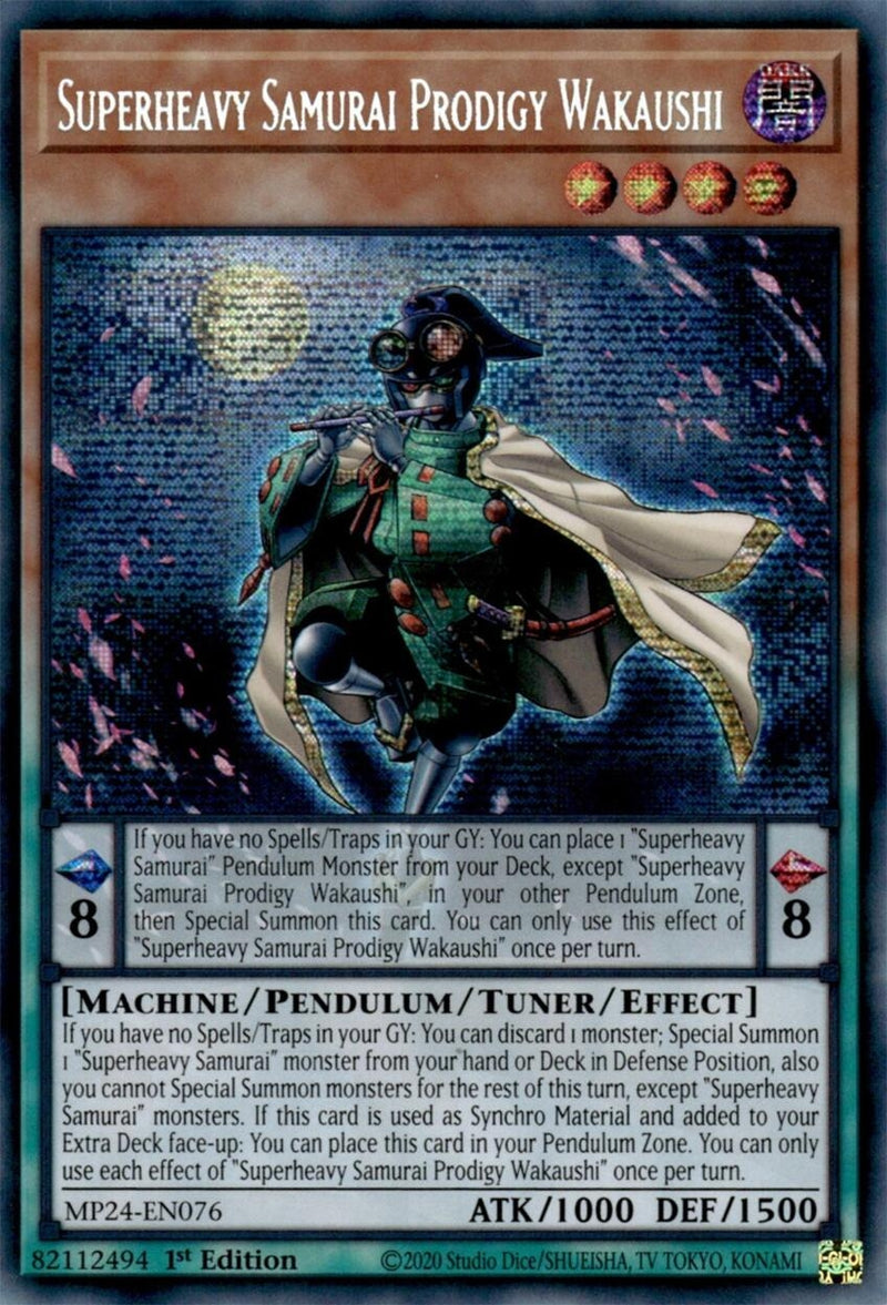 Superheavy Samurai Prodigy Wakaushi (MP24-EN075)