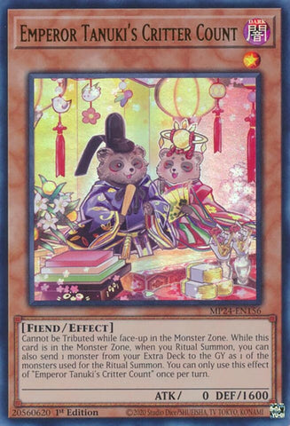 Emperor Tanukis Critter Count (MP24-EN156)