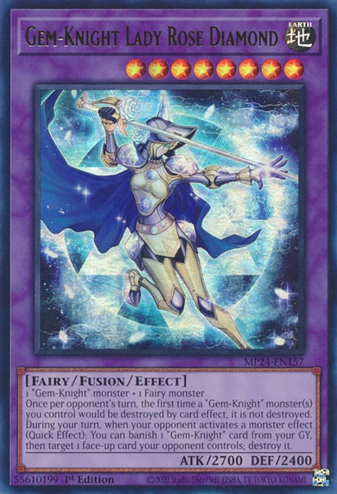 Gem Knight Lady Rose Diamond (MP24-EN157)