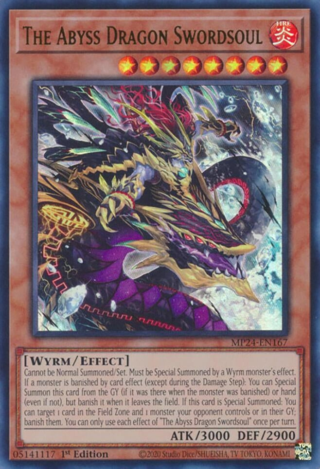 The Abyss Dragon Swordsoul (MP24-EN167)