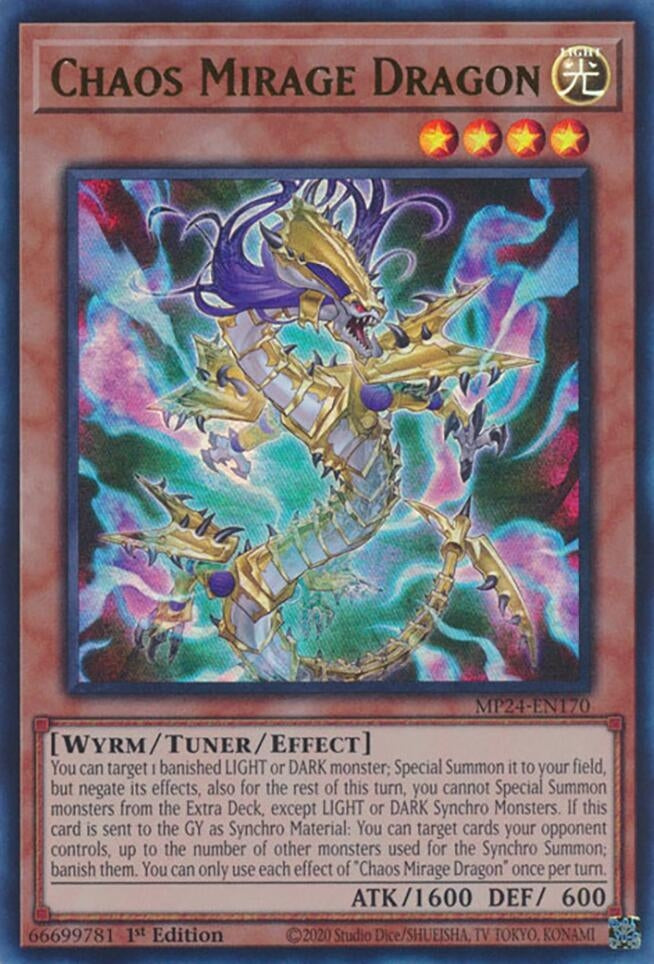 Chaos Mirage Dragon (MP24-EN170)