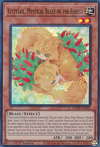 Kittytail Mystical Beast of the Forest (MP24-EN205)