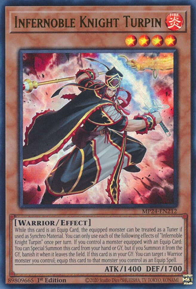 Infernoble Knight Turpin (MP24-EN212)