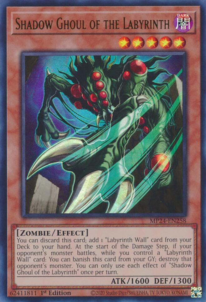 Shadow Ghoul of the Labyrinth (MP24-EN258)
