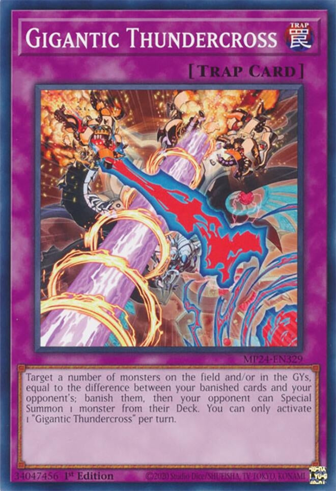 Gigantic Thundercross (MP24-EN329)
