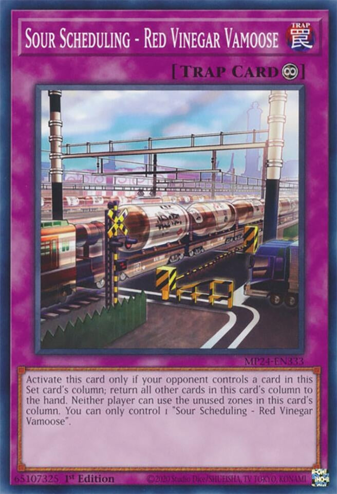 Sour Scheduling Red Vinegar Vamoose (MP24-EN333)