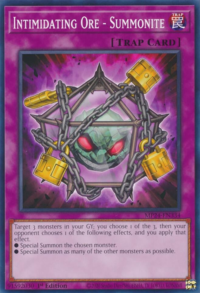 Intimidating Ore Summonite (MP24-EN334)