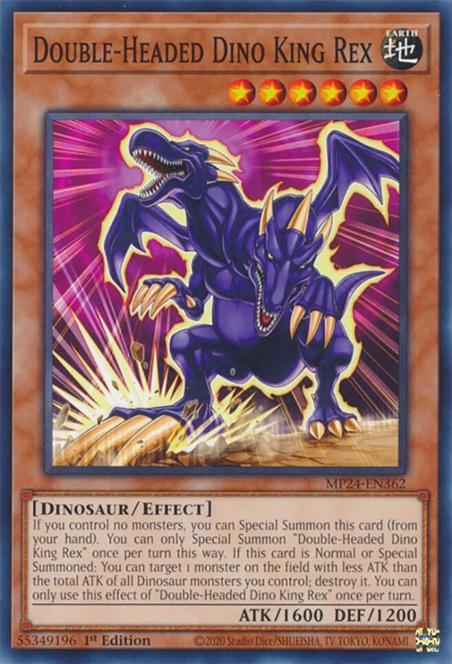 Double Headed Dino King Rex (MP24-EN362)