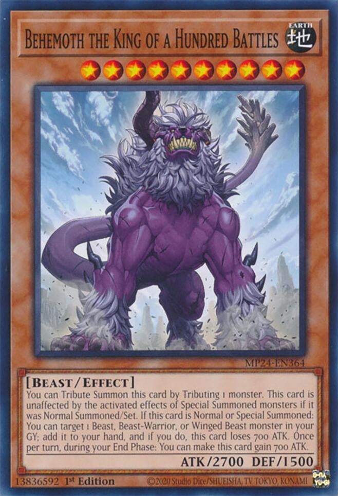 Behemoth the King of a Hundred Battles (MP24-EN364)