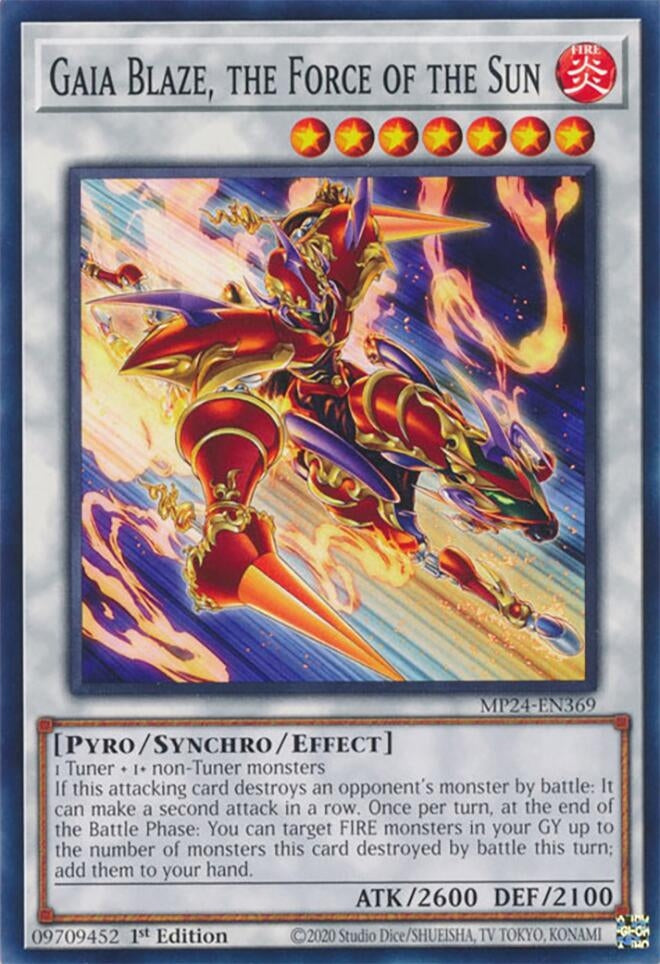 Gaia Blaze the Force of the Sun (MP24-EN369)