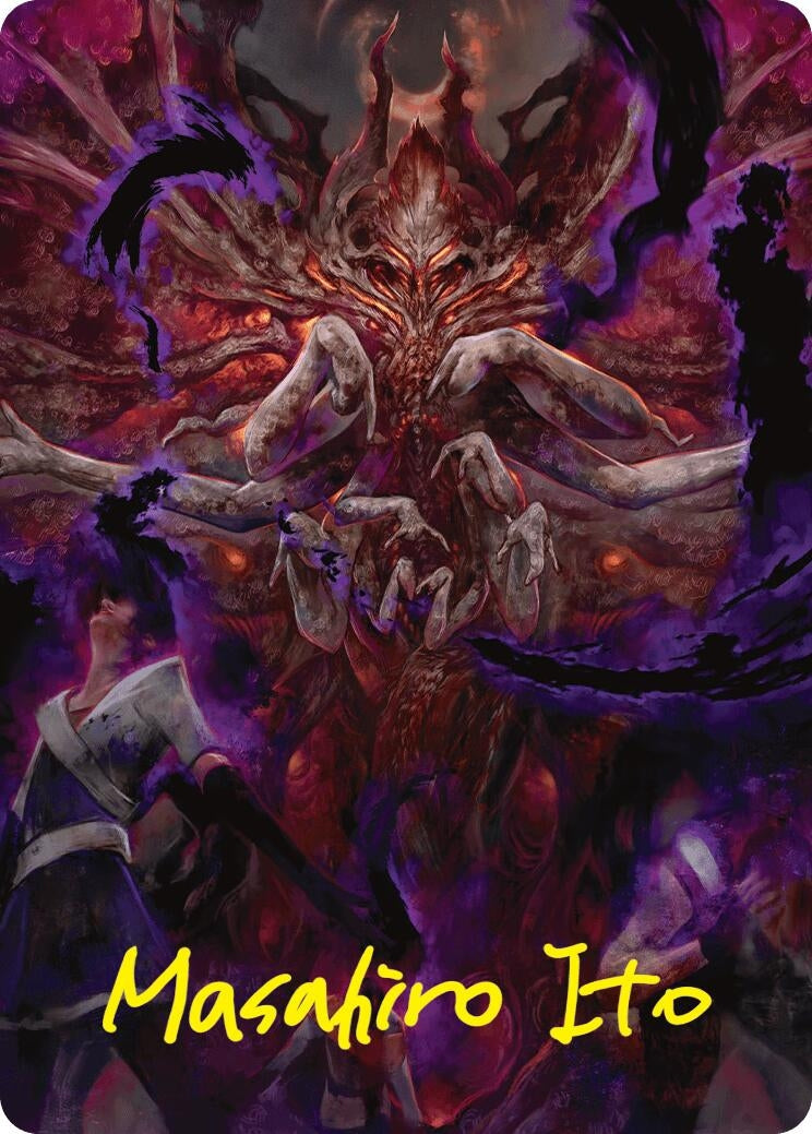 Damnation Art Card Gold Stamped Signature (53) [ASDSK]