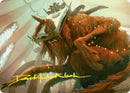 Bedhead Beastie Art Card Gold Stamped Signature (11) [ASDSK]