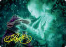 Cathartic Parting Art Card Gold Stamped Signature (14) [ASDSK]