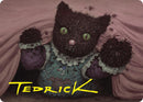 Twitching Doll Art Card Gold Stamped Signature (48) [ASDSK]