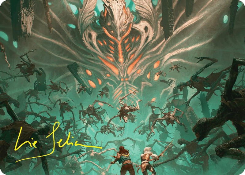 Valgavoths Onslaught Art Card Gold Stamped Signature (16) [ASDSK]