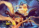Inquisitive Glimmer Art Card Gold Stamped Signature (17) [ASDSK]