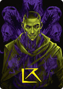 Kaito Bane of Nightmares Art Card Gold Stamped Signature (42) [ASDSK]