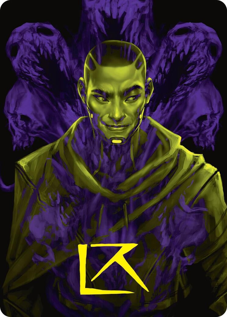 Kaito Bane of Nightmares Art Card Gold Stamped Signature (42) [ASDSK]