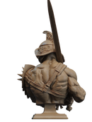 Gladiator Resin Bust - view 3