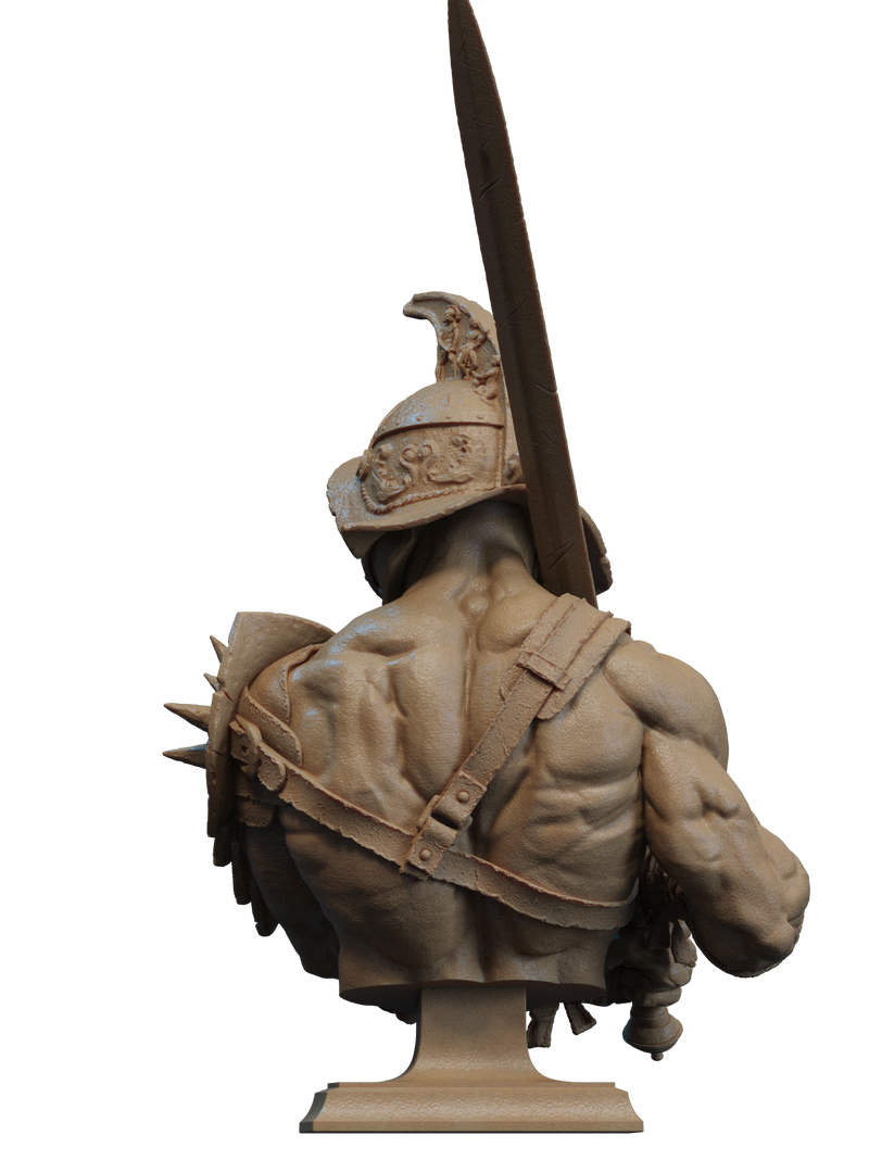 Gladiator Resin Bust - view 3