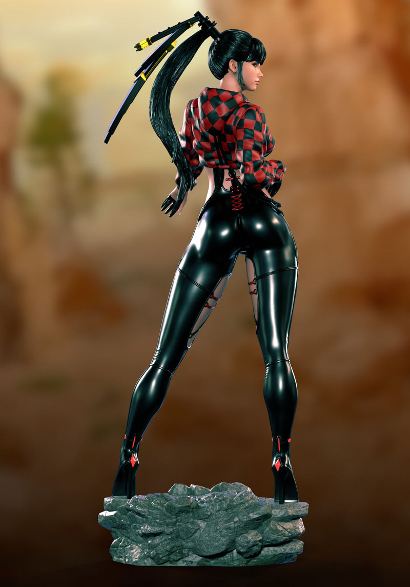 Eve Racer's High Suit Resin Statue - view 3