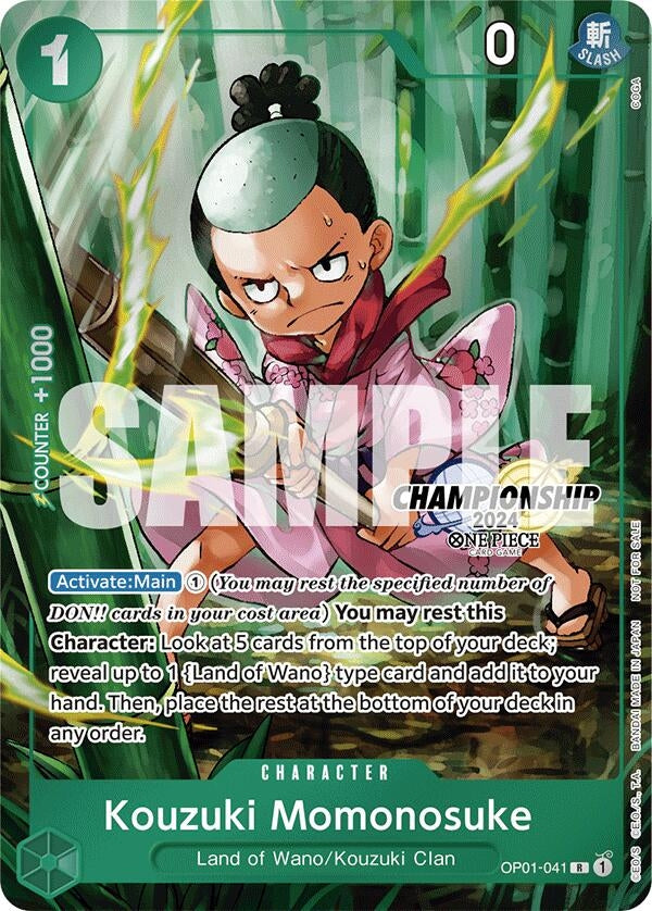 Kouzuki Momonosuke CS 2024 Celebration Pack (OP01-041) [OP-PR]