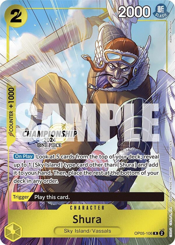 Shura CS 2024 Celebration Pack (OP05-106) [OP-PR]