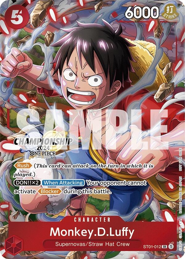 MonkeyDLuffy CS 2024 Celebration Pack (ST01-012) [OP-PR]
