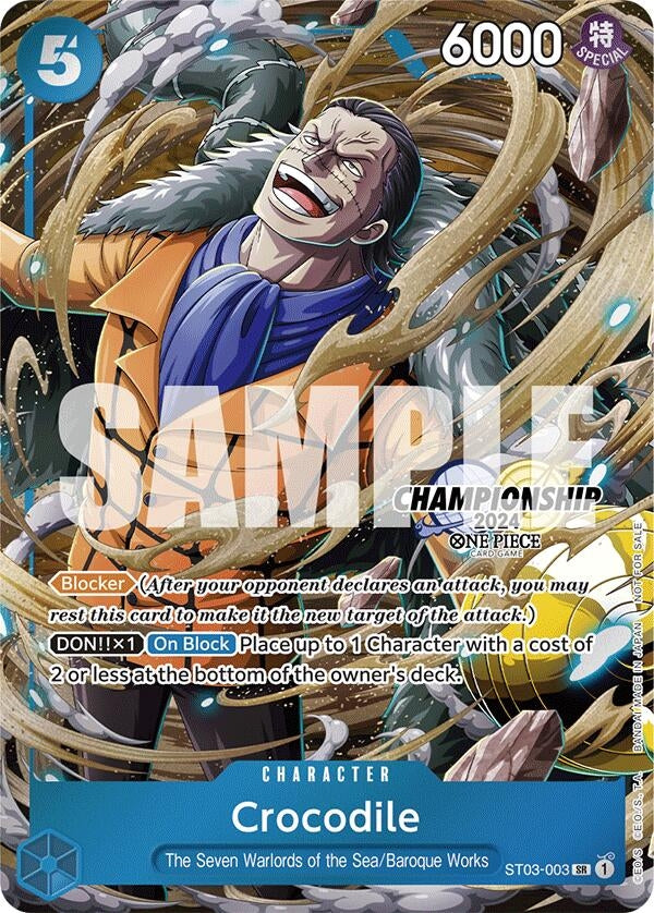 Crocodile CS 2024 Celebration Pack (ST03-003) [OP-PR]