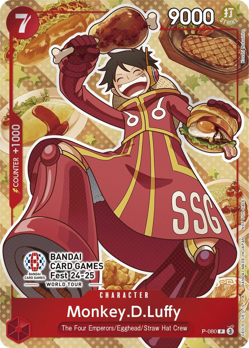 MonkeyDLuffy Bandai Card Games Fest 24 25 (P-080) [OP-PR]