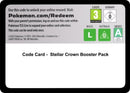 Image for Code Card - Stellar Crown Booster Pack [SV07]