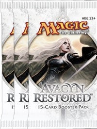 Avacyn Restored 3x Booster Packs draft set [AVR]