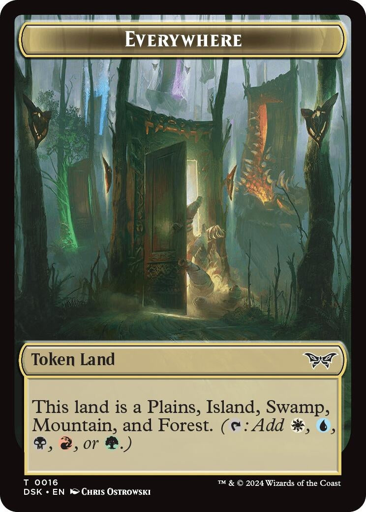 Everywhere Manifest Double Sided Token (16 // 18) [DSK]