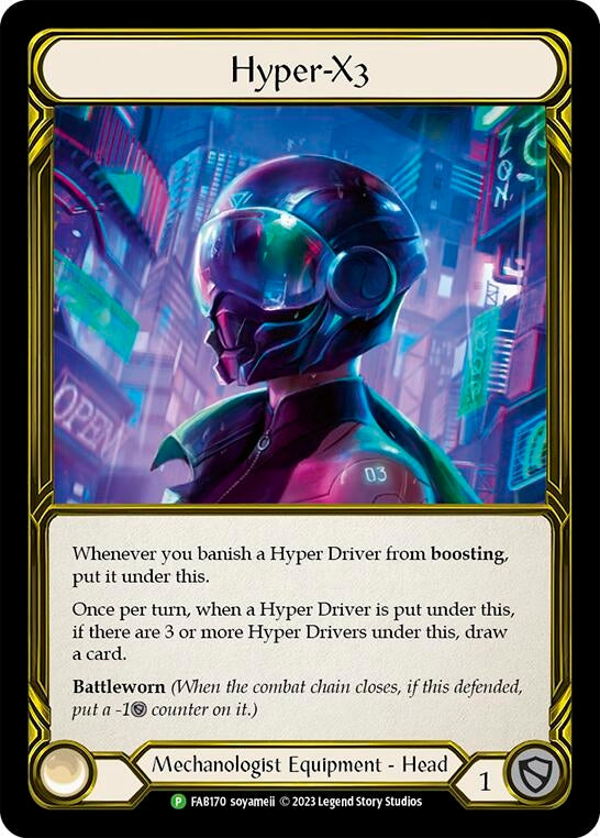 Image for Hyper-X3 - FAB170 [Flesh and Blood: Promo Cards]