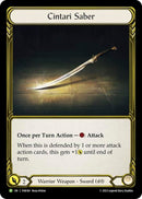 Image for Cintari Saber - FAB184 [Flesh and Blood: Promo Cards]