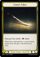 Image for Cintari Saber - FAB185 [Flesh and Blood: Promo Cards]