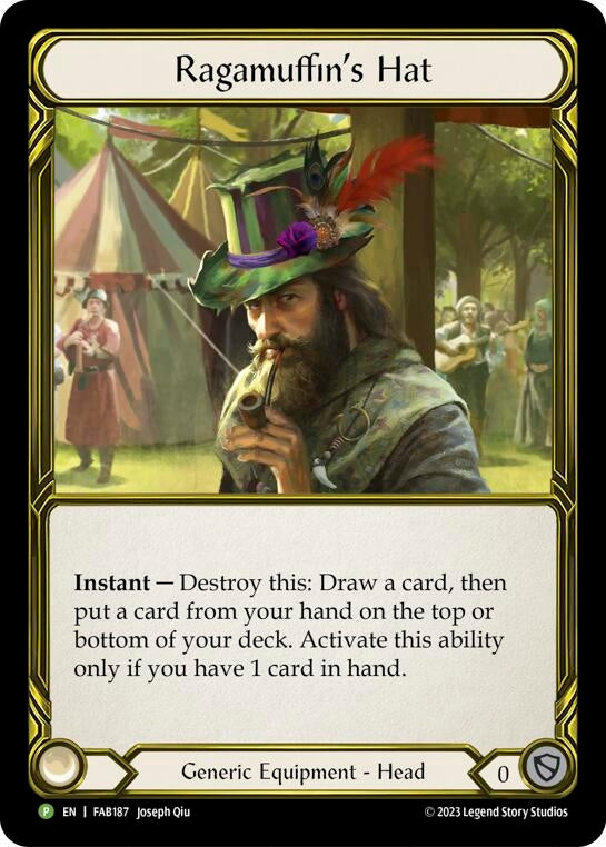 Image for Ragamuffin's Hat - FAB187 [Flesh and Blood: Promo Cards]