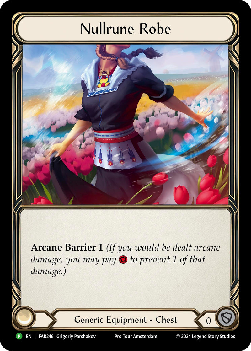 Image for Nullrune Robe - FAB246 [Flesh and Blood: Promo Cards]