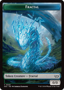 Fractal Scarecrow Double Sided Token (20 // 23) [CSK]