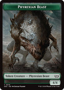 Phyrexian Beast  Manifest Double Sided Token (15 // 18) [CSK]