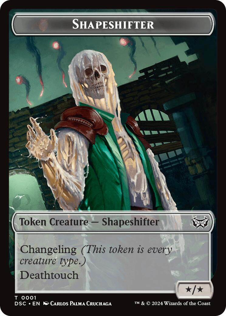 Shapeshifter Insect 22 Double Sided Token (1 // 22) [CSK]