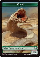 Wurm 18 Fractal Double Sided Token (18 // 20) [CSK]