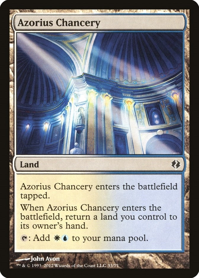 Azorius Chancery (33) [DDI]