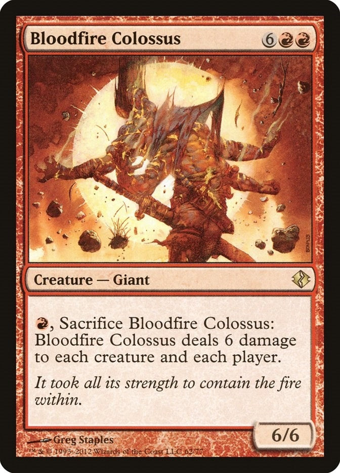 Bloodfire Colossus (62) [DDI]